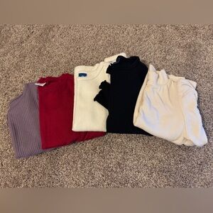 Kids Cozy Tops Set of 5